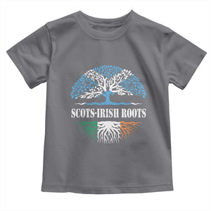 Scots-Irish Roots Toddler T Shirt Ulster Scots Ireland Scotland TS09 Charcoal Print Your Wear