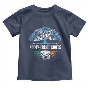Scots-Irish Roots Toddler T Shirt Ulster Scots Ireland Scotland TS09 Navy Print Your Wear