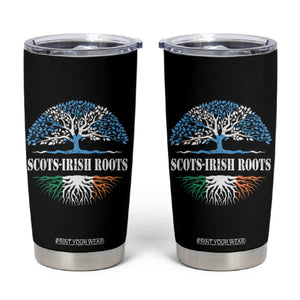 Scots-Irish Roots Tumbler Cup Ulster Scots Ireland Scotland TS09 Black Print Your Wear