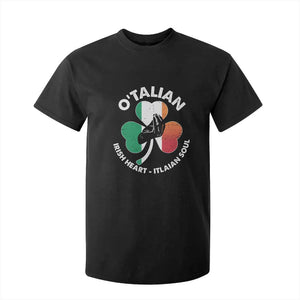 Italian Irish O'talian St. Patrick's Day T Shirt For Kid TS09 Black Print Your Wear