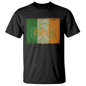 Eire Irish Pride T Shirt Celtic Shamrock Ireland Flag TS09 Black Print Your Wear