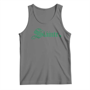 Irish Tank Top Slainte Cheers Good Health Ireland TS09 Black Heather Print Your Wear