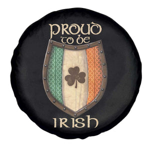 Proud To Be Irish Spare Tire Cover Celtic Shamrock Ireland Flag TS09 Print Your Wear