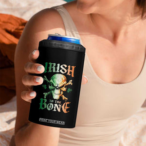 Irish Pride 4 in 1 Can Cooler Tumbler Irish To The Bone TS09 Print Your Wear