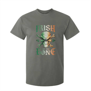 Irish Pride T Shirt For Kid Irish To The Bone TS09 Military Green Print Your Wear