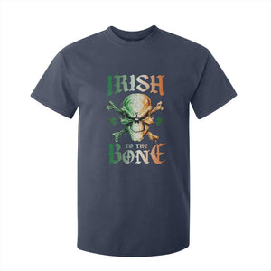 Irish Pride T Shirt For Kid Irish To The Bone TS09 Navy Print Your Wear