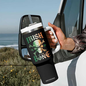 Irish Pride Tumbler With Handle Irish To The Bone TS09 Print Your Wear