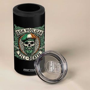 Irish Pride 4 in 1 Can Cooler Tumbler Irish Hooligan Ireland Flag Skull TS09 Print Your Wear