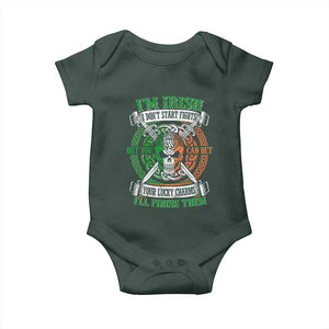 Irish Pride Baby Onesie You Can Bet Your Lucky Charms I'll Finish Them TS09 Print Your Wear