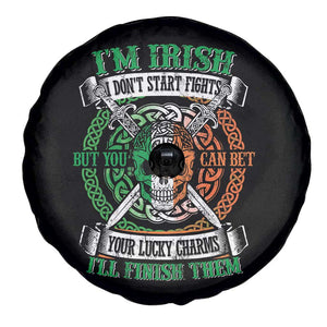 Irish Pride Spare Tire Cover You Can Bet Your Lucky Charms I'll Finish Them TS09 Print Your Wear