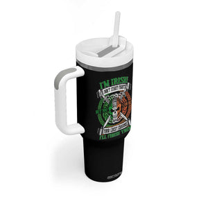 Irish Pride Tumbler With Handle You Can Bet Your Lucky Charms I'll Finish Them TS09 Print Your Wear