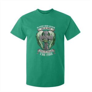 Irish Women T Shirt For Kid In Every Irish Woman Lies An Angel Until You Unleash The Fire TS09 Irish Green Print Your Wear
