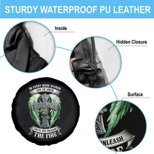 Irish Women Spare Tire Cover In Every Irish Woman Lies An Angel Until You Unleash The Fire TS09 Print Your Wear