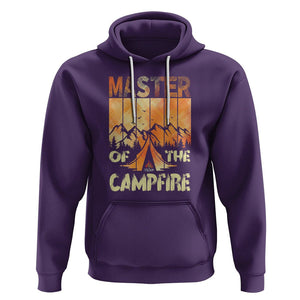 Funny Camping Hoodie Master Of The Campfire TS09 Purple Printyourwear