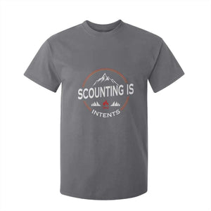 Scouting Is Tent T Shirt For Kid TS09 Charcoal Print Your Wear