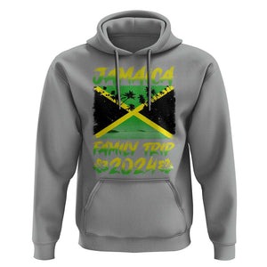 Jamaica Family Trip 2024 Hoodie Beach Vacation Matching Jamaican Caribbean TS09 Sport Gray Print Your Wear