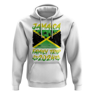 Jamaica Family Trip 2024 Hoodie Beach Vacation Matching Jamaican Caribbean TS09 White Print Your Wear