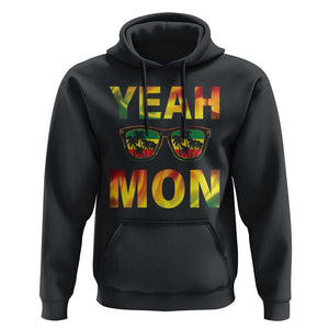 Funny Yeah Mon Jamaican Jamaica Reggae Hoodie TS09 Black Print Your Wear