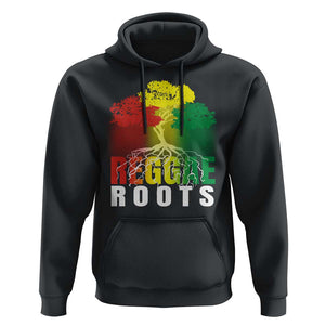 Reggae Roots Rasta Jamaican Music Hoodie TS09 Black Print Your Wear