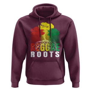 Reggae Roots Rasta Jamaican Music Hoodie TS09 Maroon Print Your Wear