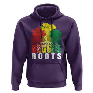 Reggae Roots Rasta Jamaican Music Hoodie TS09 Purple Print Your Wear