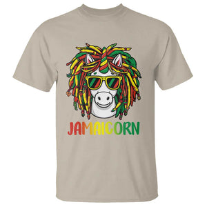 Funny Jamaicorn Jamaican Reggae Unicorn T Shirt TS09 Sand Print Your Wear