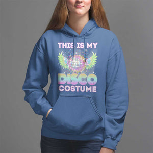 Disco Lover Hoodie Dance Party 70s 80s TS09 Royal Blue Print Your Wear