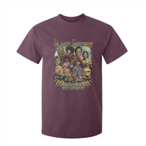 Black History T Shirt For Kid Remembering Our Legends Martin Malcolm Harriet Rosa Frederick TS09 Maroon Print Your Wear