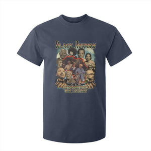 Black History T Shirt For Kid Remembering Our Legends Martin Malcolm Harriet Rosa Frederick TS09 Navy Print Your Wear