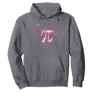 Coquette Pi Day Hoodie Cute Girl Math TS09 Charcoal Print Your Wear