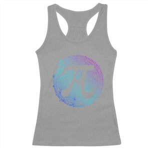 Math Lover Pi Day Racerback Tank Top TS09 Sport Gray Print Your Wear