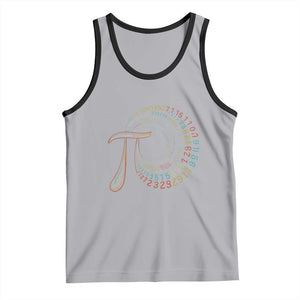 Pi Day Tank Top 3,14 Pi Number Symbol Math Science TS09 Athletic Heather Black Print Your Wear