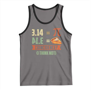 Funny Pi Day Tank Top Pi 3 14 Pie Coincidence Math Lover TS09 Deep Heather Black Print Your Wear