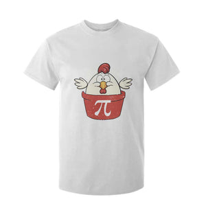Funny Pi Day T Shirt For Kid Chicken Pot Pi Math Lover TS09 White Print Your Wear