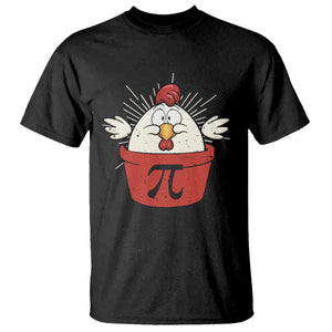 Funny Pi Day T Shirt Chicken Pot Pi Math Lover TS09 Black Print Your Wear