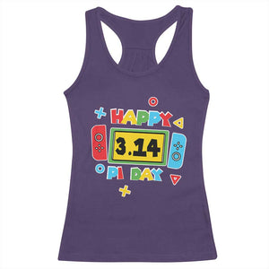 Funny Pi Day Racerback Tank Top Video Game Gamer Math Kids Boys Men TS09 Purple Print Your Wear