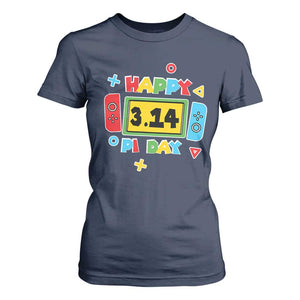 Funny Pi Day T Shirt For Women Video Game Gamer Math Kids Boys Men TS09 Navy Print Your Wear