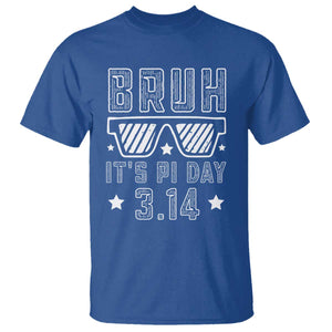 Funny Pi Day T Shirt Bruh It's Pi Day Math Lover TS09 Royal Blue Print Your Wear