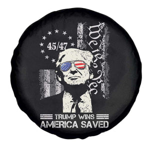 Trump Wins America Saved Spare Tire Cover TS09 Print Your Wear
