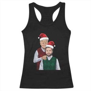 Funny Christmas Trump Vance 2024 Racerback Tank Top Brothers Parody Bros TS09 Black Print Your Wear