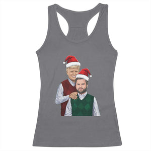 Funny Christmas Trump Vance 2024 Racerback Tank Top Brothers Parody Bros TS09 Charcoal Print Your Wear