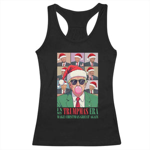 Christmas Trump Racerback Tank Top Trump Era Make Christmas Great Again TS09 Black Print Your Wear