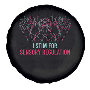 Autism Awareness Spare Tire Cover I Stim For Sensory Regulation TS09 Print Your Wear