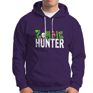 Zombie Hunter Eye Brain Hunting Halloween Costume Hoodie TS09 Printyourwear