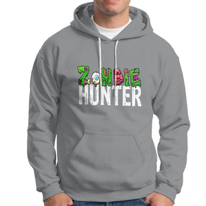 Zombie Hunter Eye Brain Hunting Halloween Costume Hoodie TS09 Printyourwear