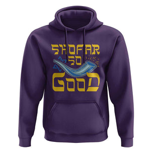 Rosh Hashanah Jewish Hoodie Funny Shofar So Good TS09 Purple Print Your Wear
