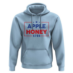 Rosh Hashanah Jewish Hoodie Apple Honey 5786 New Year Holiday 2025 TS09 Light Blue Print Your Wear