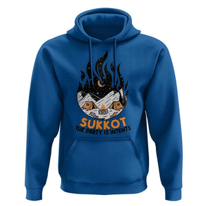 Sukkot Hoodie The Party is Intents Jewish Holiday TS09 Royal Blue Print Your Wear