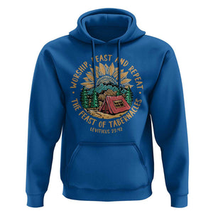 Sukkot Hoodie The Feast of Tabernacles Jewish Holiday TS09 Royal Blue Print Your Wear