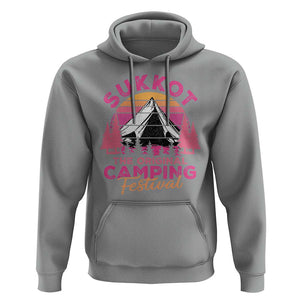 Sukkot Hoodie The Original Camping Festival Jewish Holiday TS09 Sport Gray Print Your Wear